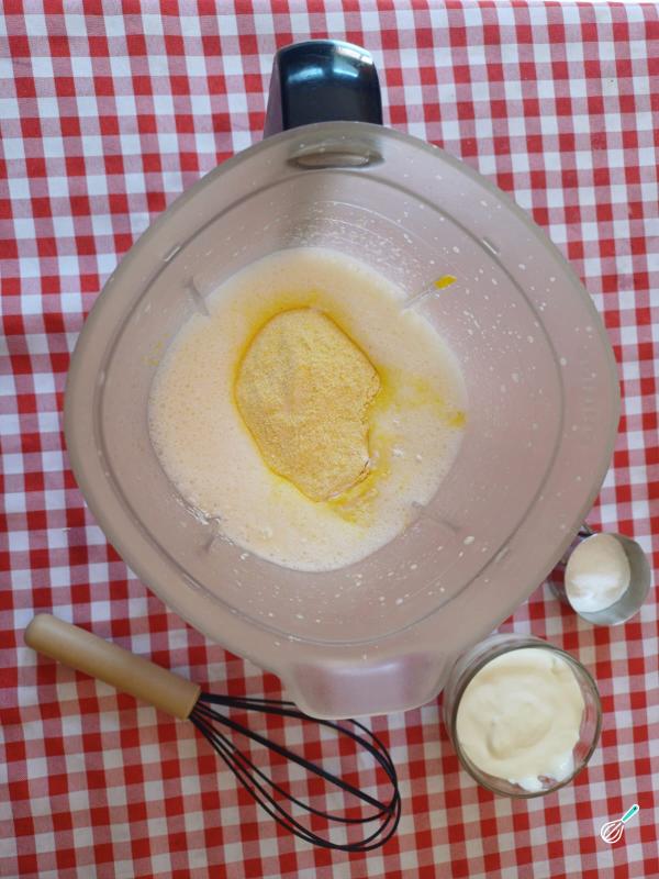 Receita de Bolo de milho com requeijão - Passo 3