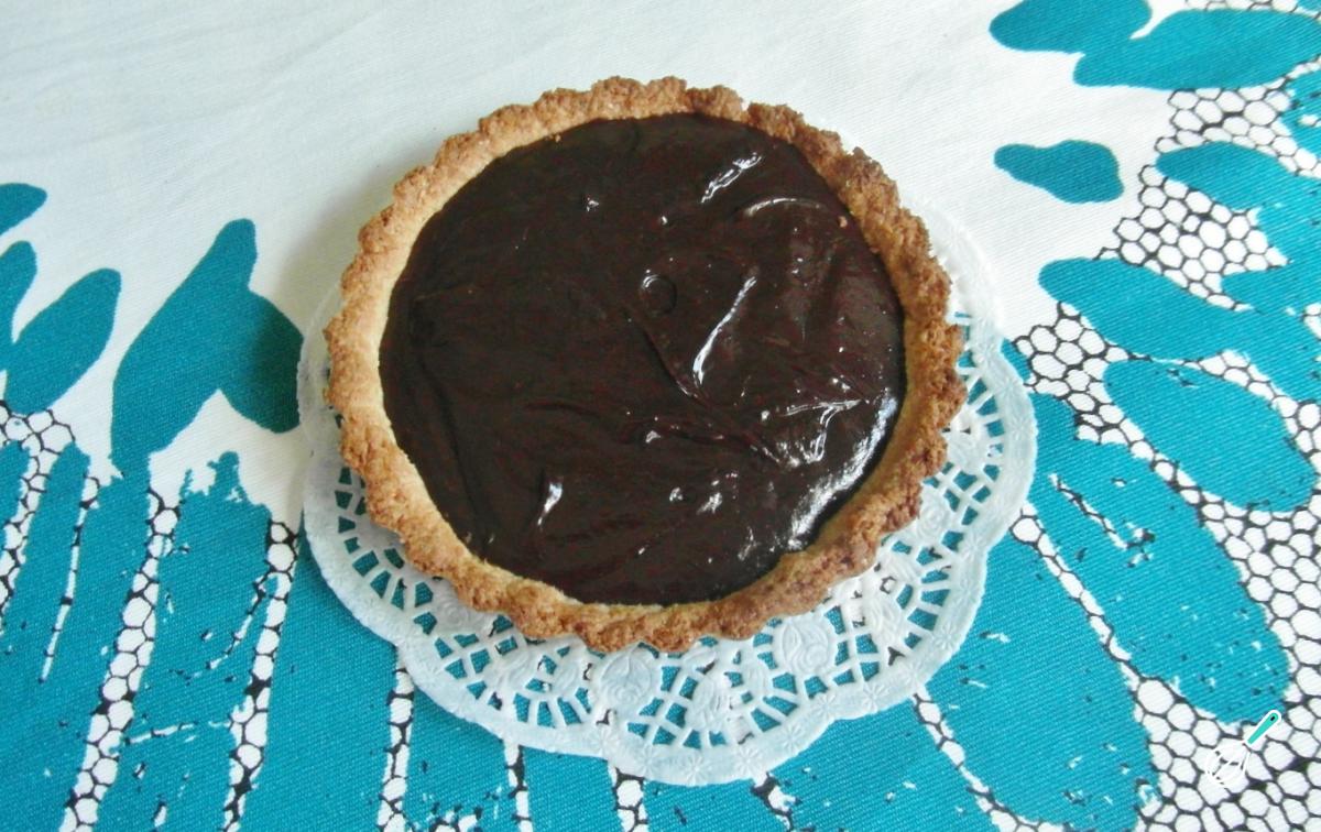 Receita de Ganache de chocolate e coco (vegan)