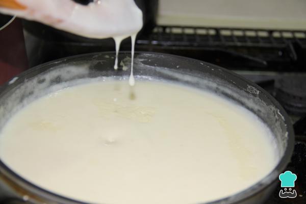 Receita de Leite creme português - Passo 3