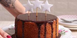 Receita de Bolo de cenoura sem ovos