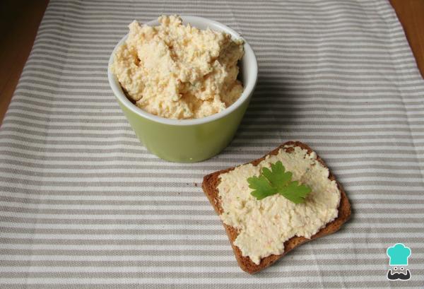 Receita de Patê de kani com ricota