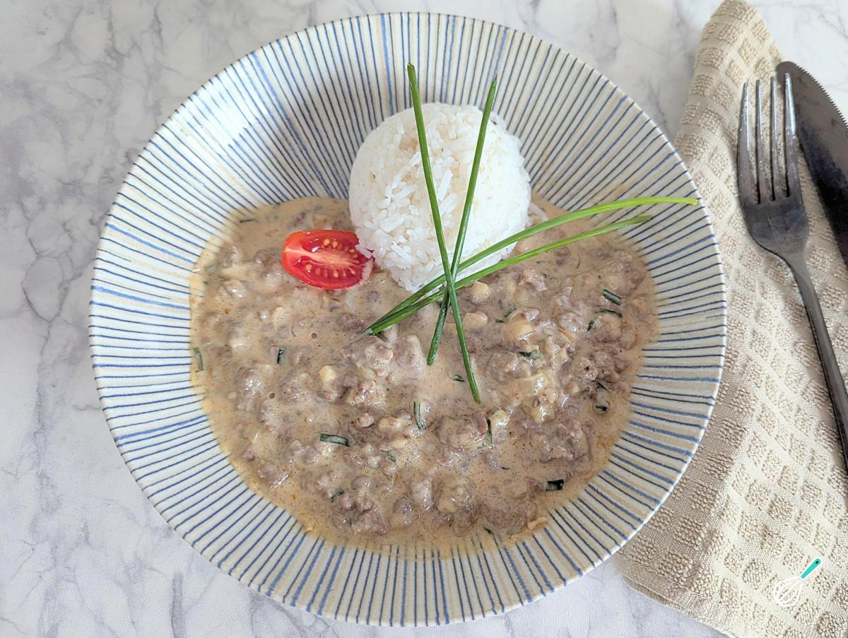 Receita de Carne moída com requeijão