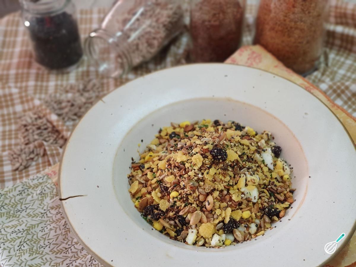 Receita de Farofa funcional