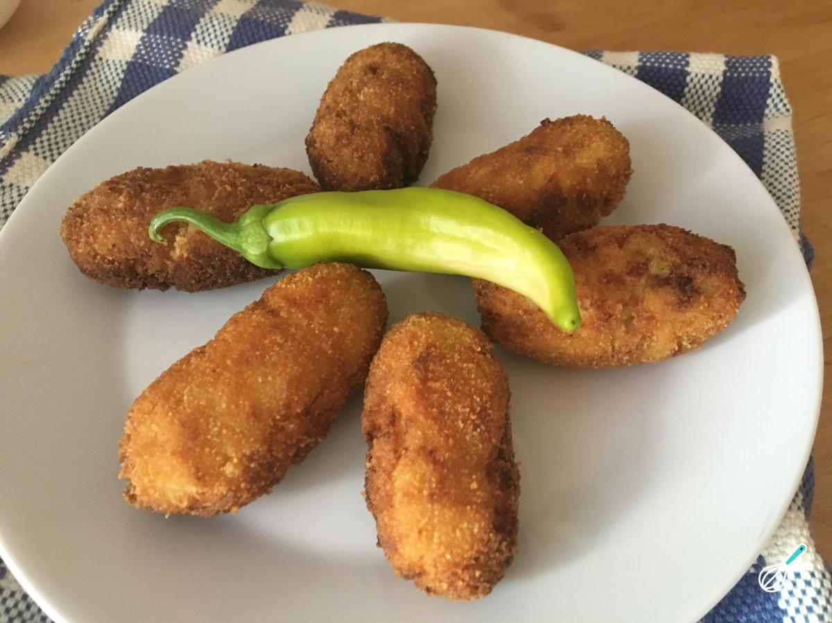 Receita de Croquete de frango simples