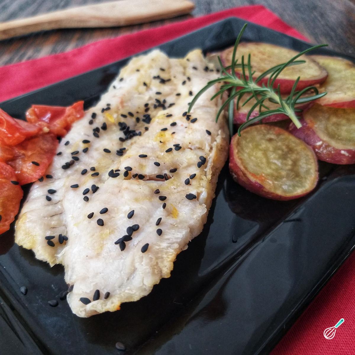 Receita de Filé de polaca do Alasca ao forno com batatas