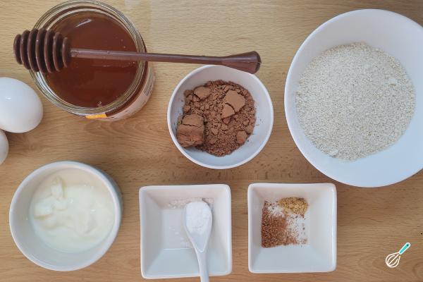 Receita de Pão de mel saudável - Passo 1