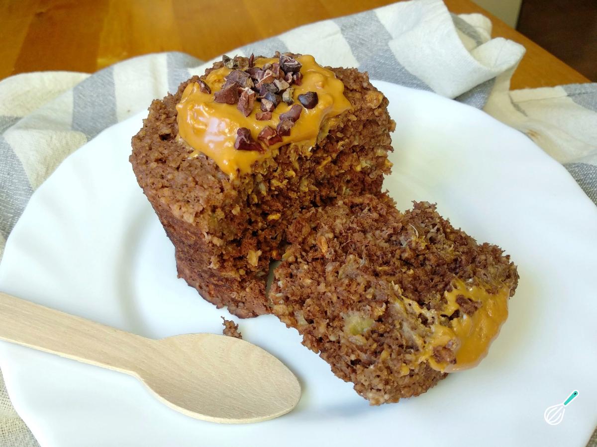 Receita de Bolo de caneca de banana e chocolate