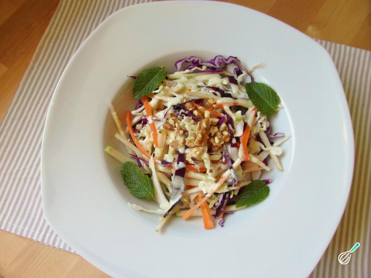 Receita de Salada coleslaw light