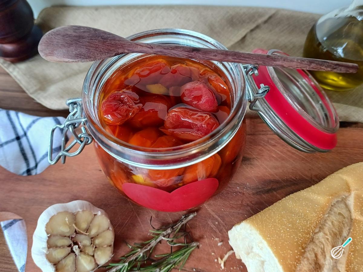 Receita de Tomate confitado
