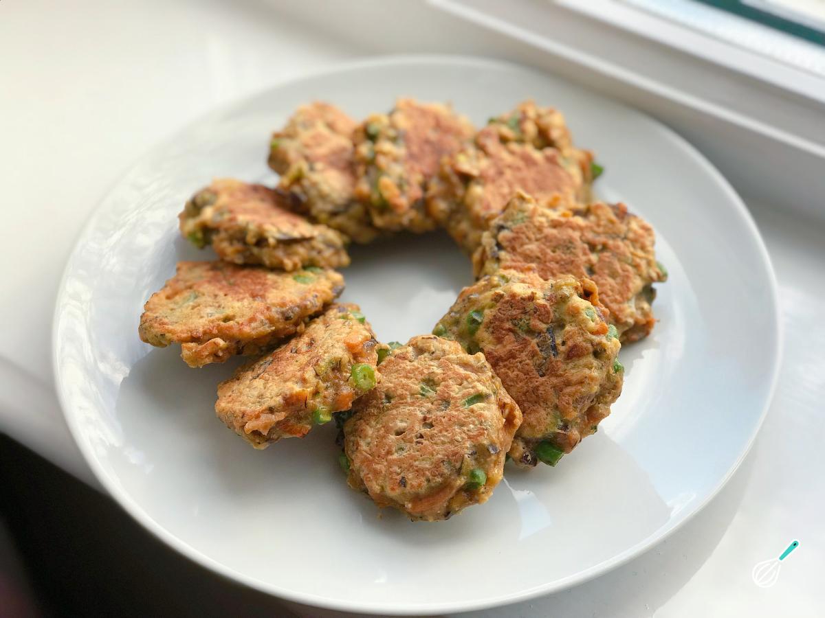 Receita de Bolinho de legumes fit