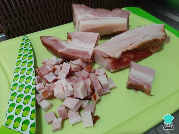 Receita de Batata gratinada com bacon e requeijão - Passo 2