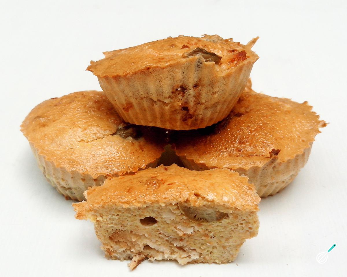 Receita de Bolinho de frango low carb