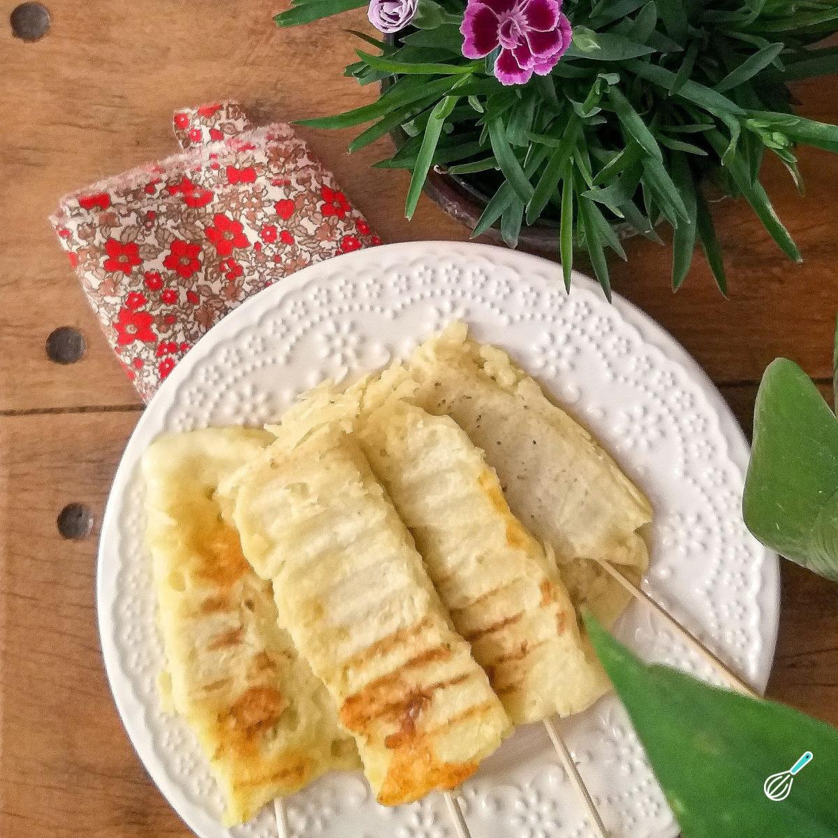 Receita de Crepe de sanduicheira