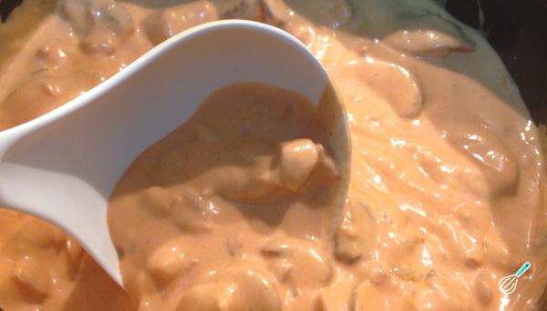 Receita de Strogonoff de frango simples - Passo 3
