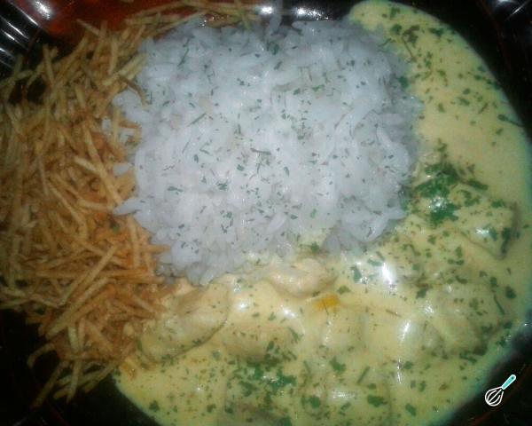 Receita de Strogonoff de frango simples - Passo 4