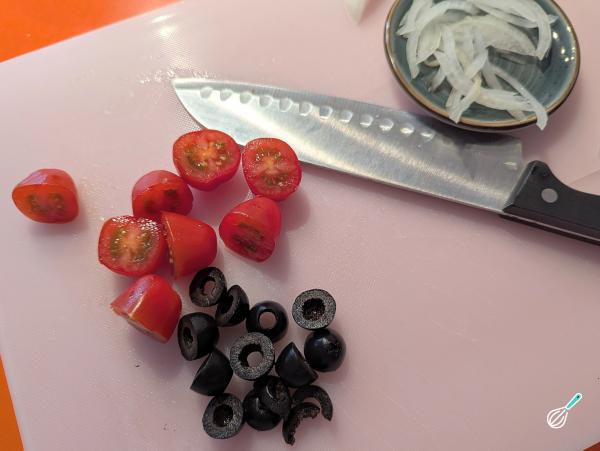 Receita de Salada com frango desfiado - Passo 5