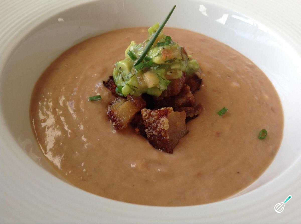 Receita de Creme de feijão mexicano