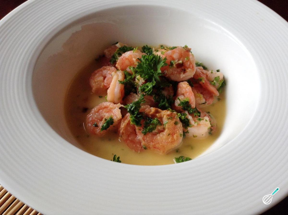 Receita de Camarão al pil pil