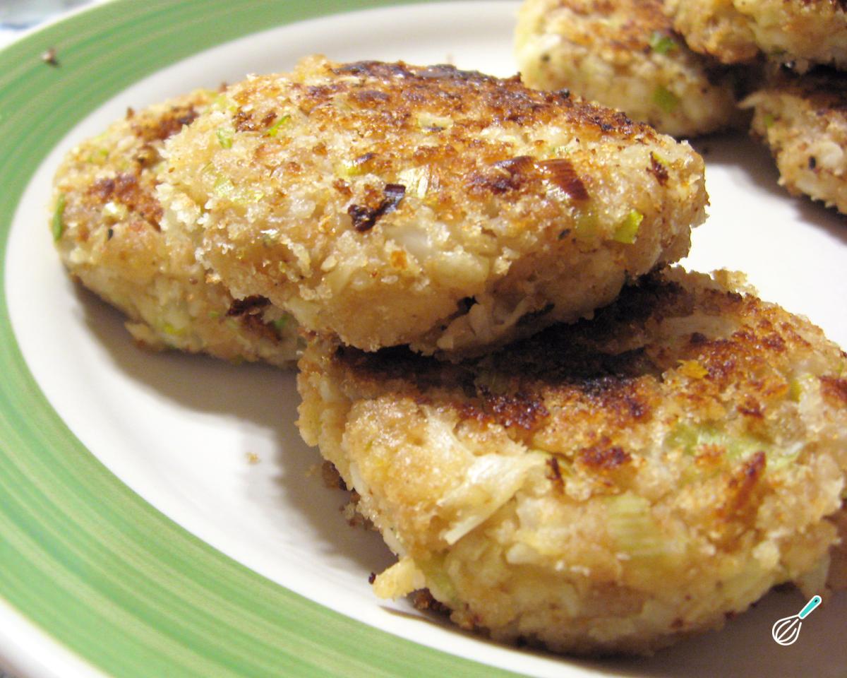 Receita de Bolinho de couve flor fácil