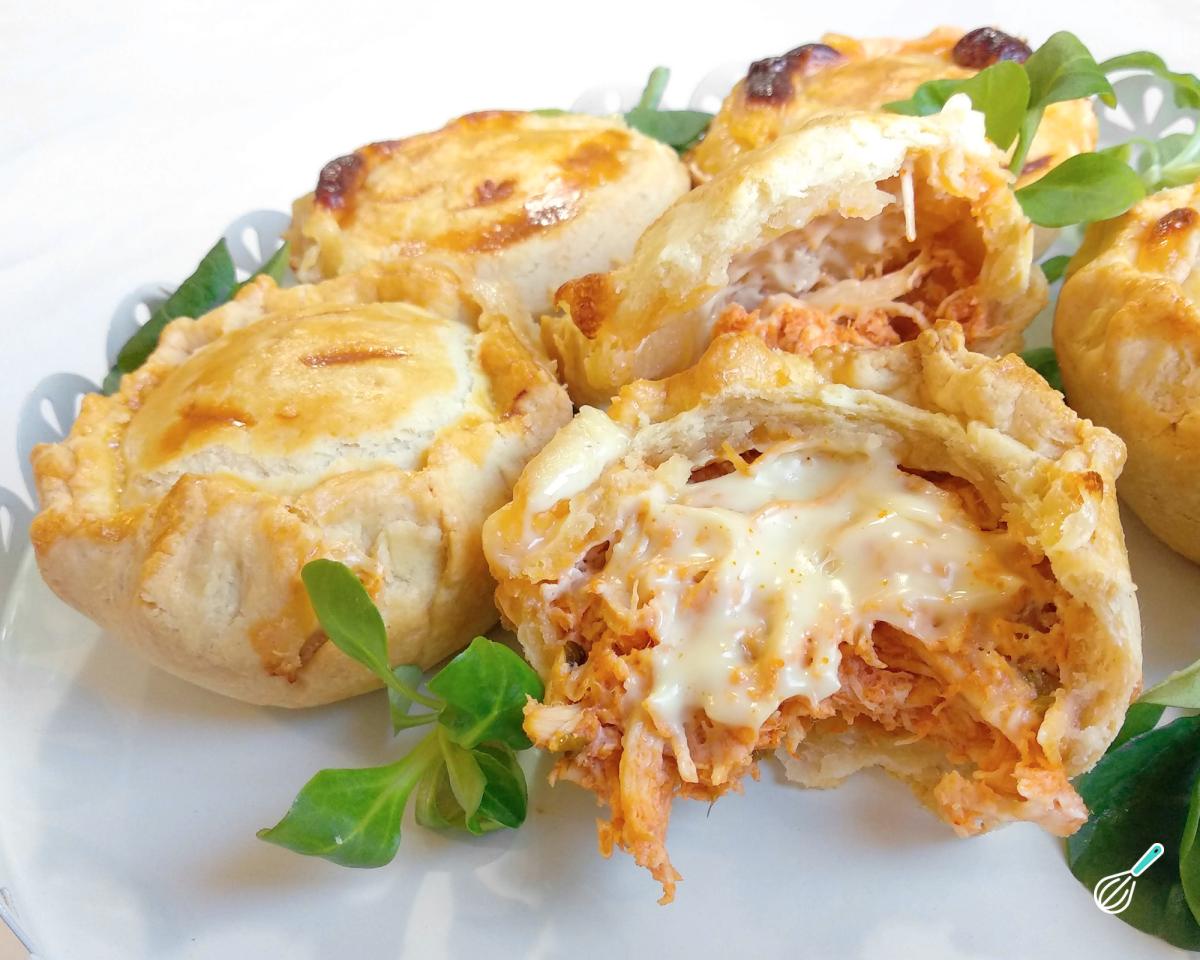 Receita de Empadinha de frango cremosa