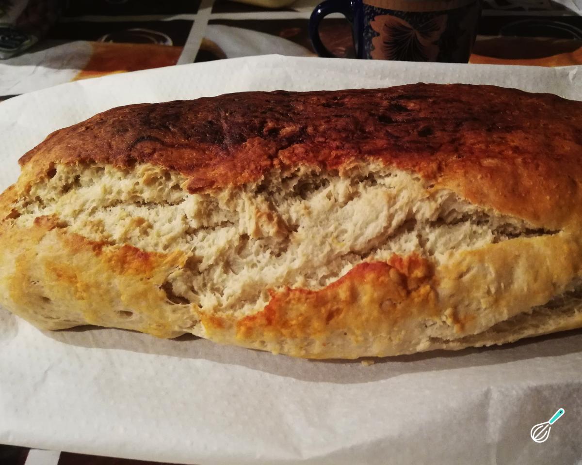 Receita de Pão de cebola com fermento seco