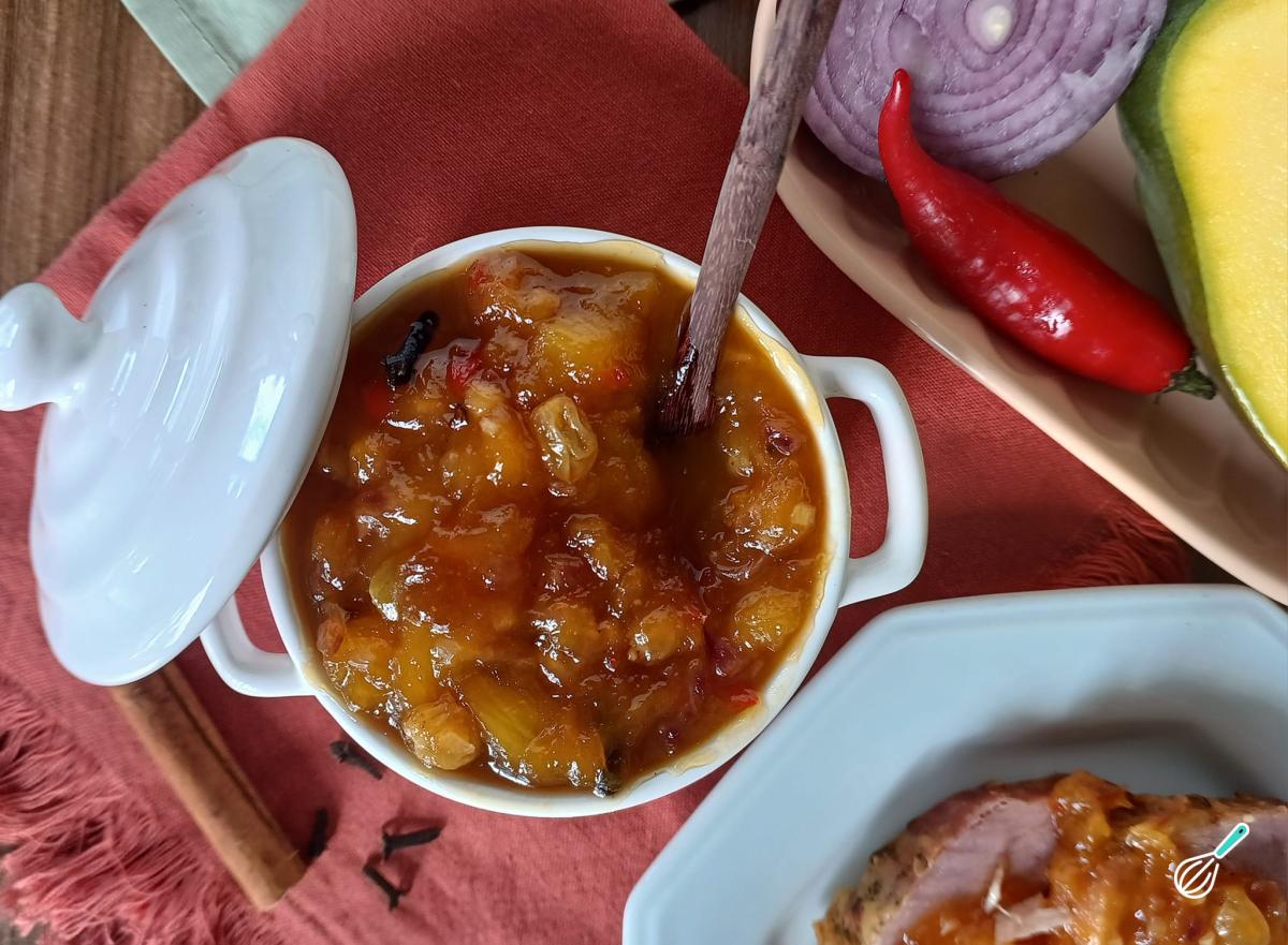 Receita de Chutney de manga