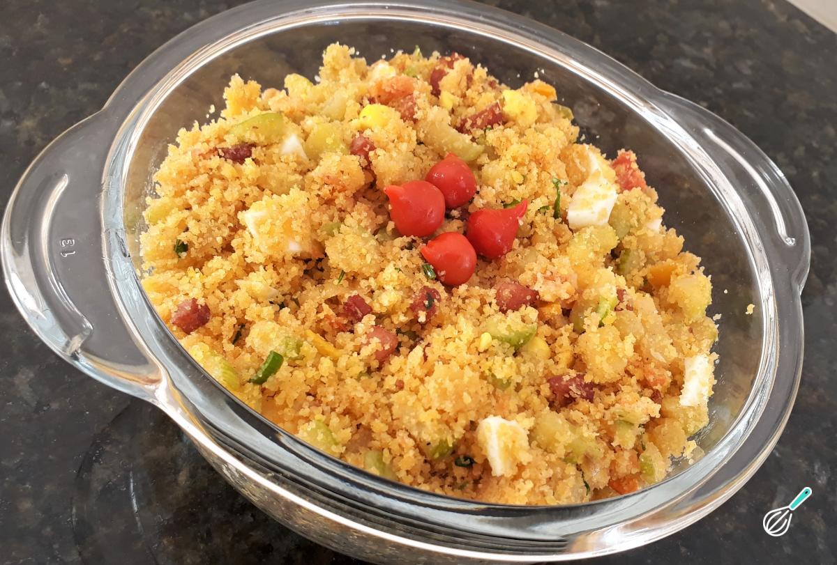 Receita de Virado de abobrinha