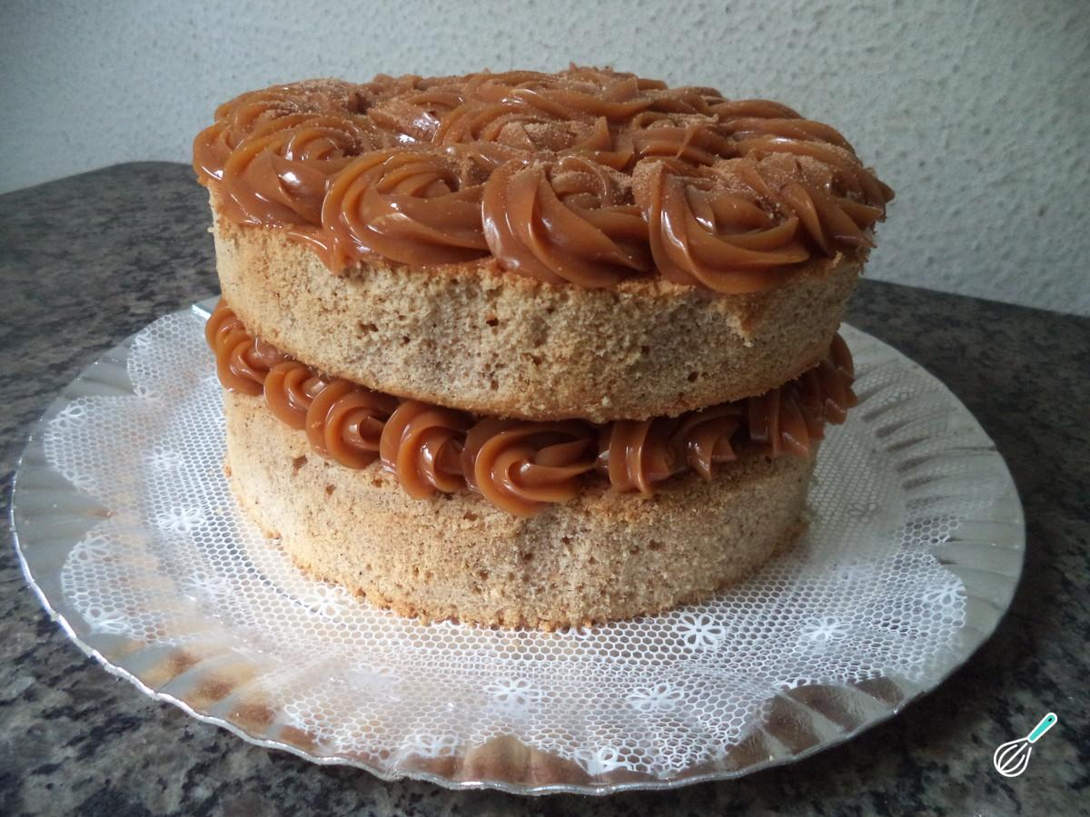Receita de Bolo de churro fácil