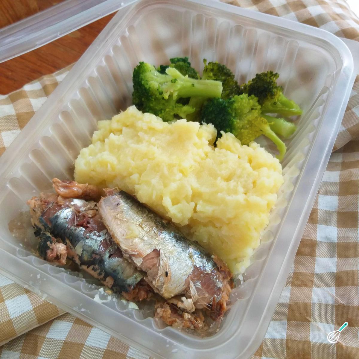 Receita de Marmita fit com peixe para congelar