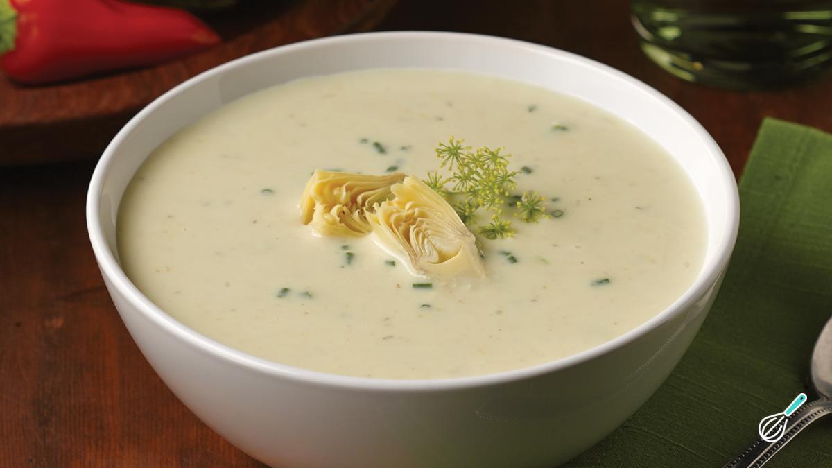 Receita de Creme de alcachofra