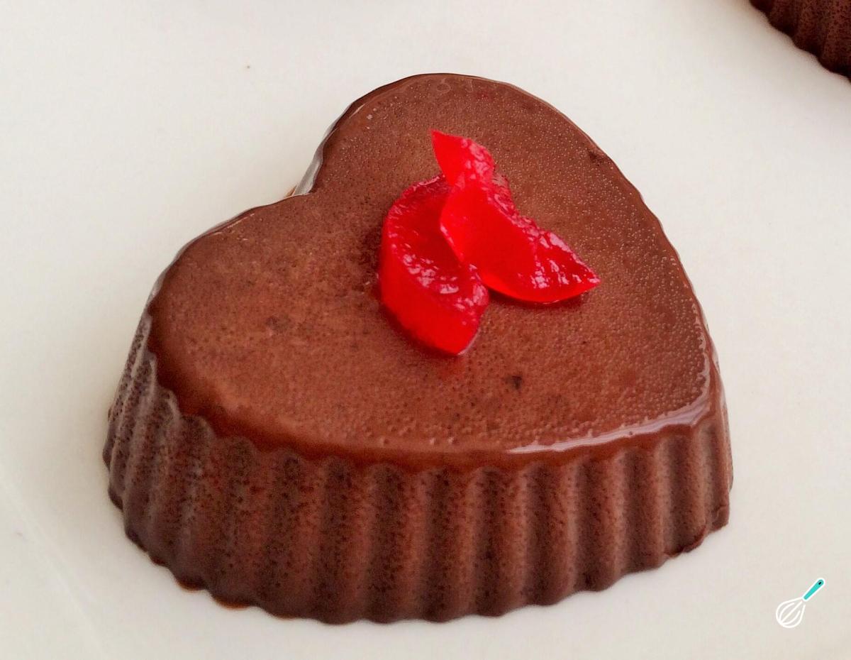 Receita de Gelatina de chocolate light