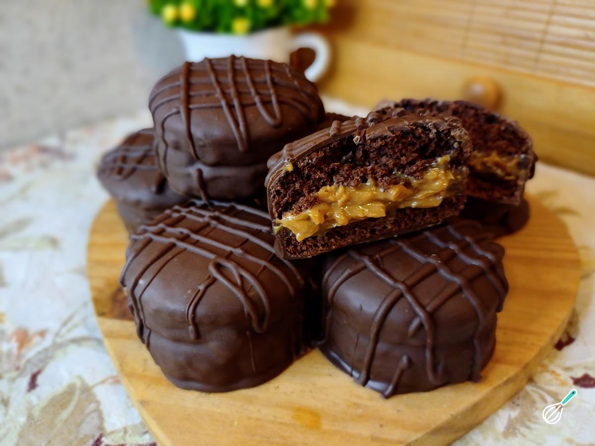 Receita de Pão de mel com doce de leite