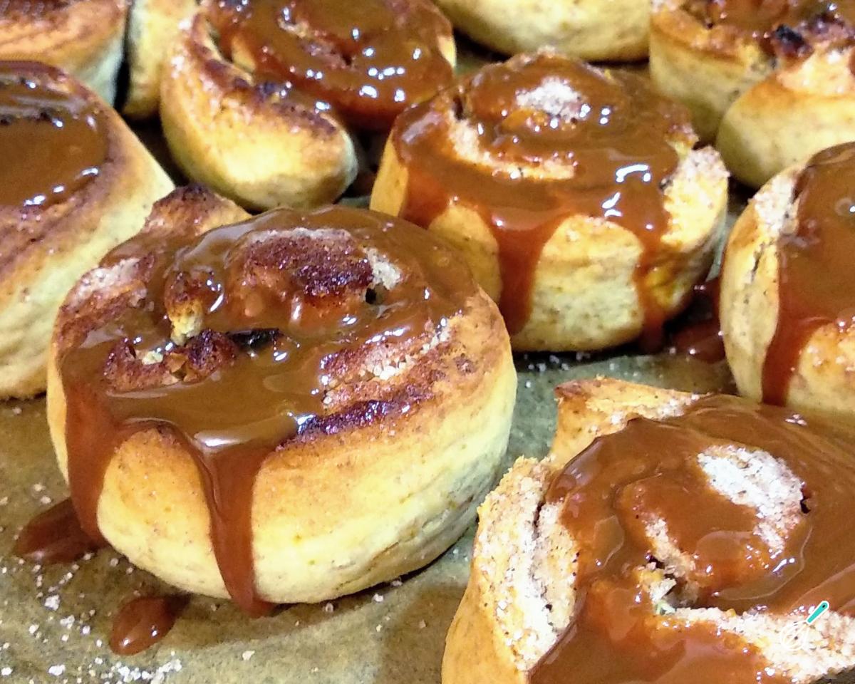 Receita de Rolinhos de canela