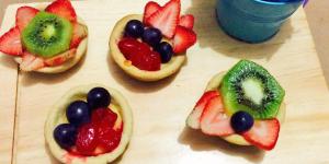 Receita de Mini tortas de fruta