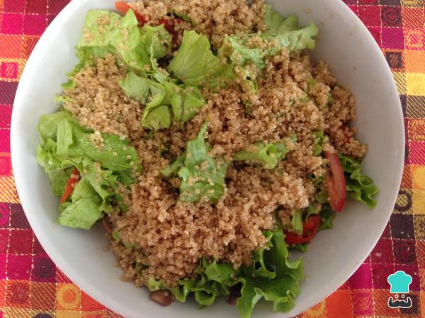 Receita de Salada de quinoa (sem glúten) - Passo 6