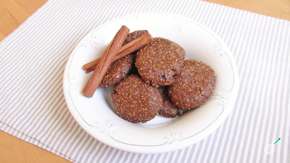 Receita de Biscoitos de gengibre e canela