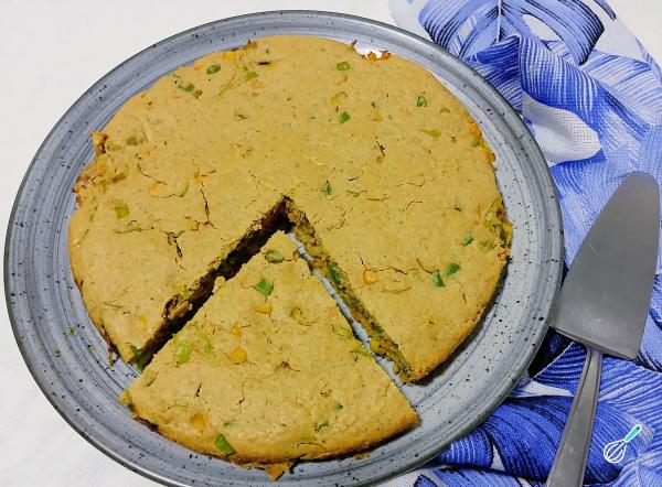 Receita de Torta de legumes fit com farinha de aveia