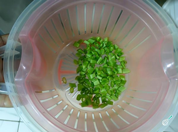 Receita de Torta de legumes fit com farinha de aveia - Passo 2