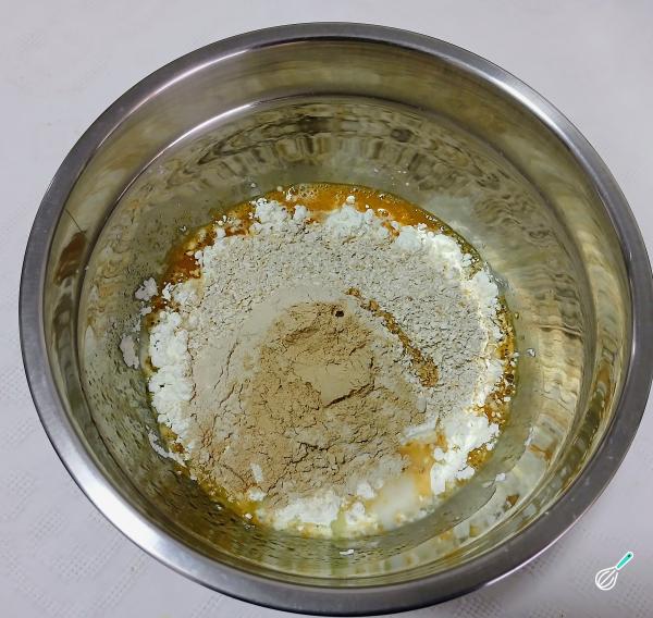 Receita de Torta de legumes fit com farinha de aveia - Passo 6