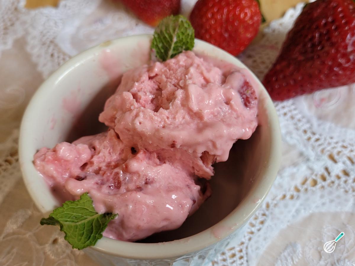 Receita de Sorvete de 3 ingredientes no liquidificador