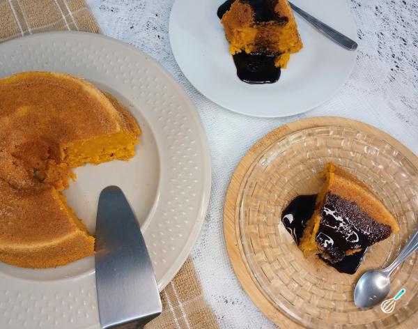 Receita de Bolo de cenoura sem óleo e sem manteiga