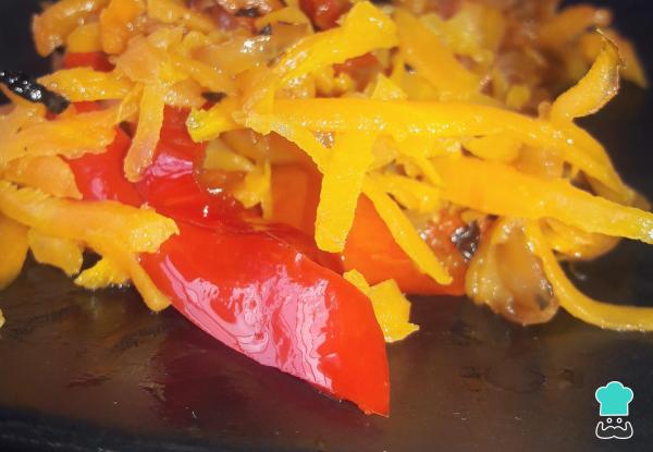 Receita de Pimentão caramelado