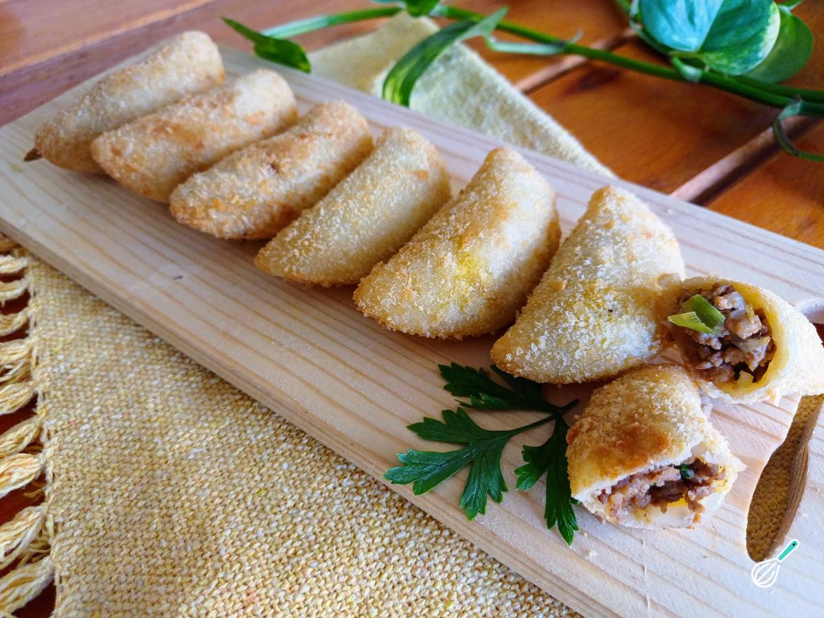 Receita de Risole de carne moída