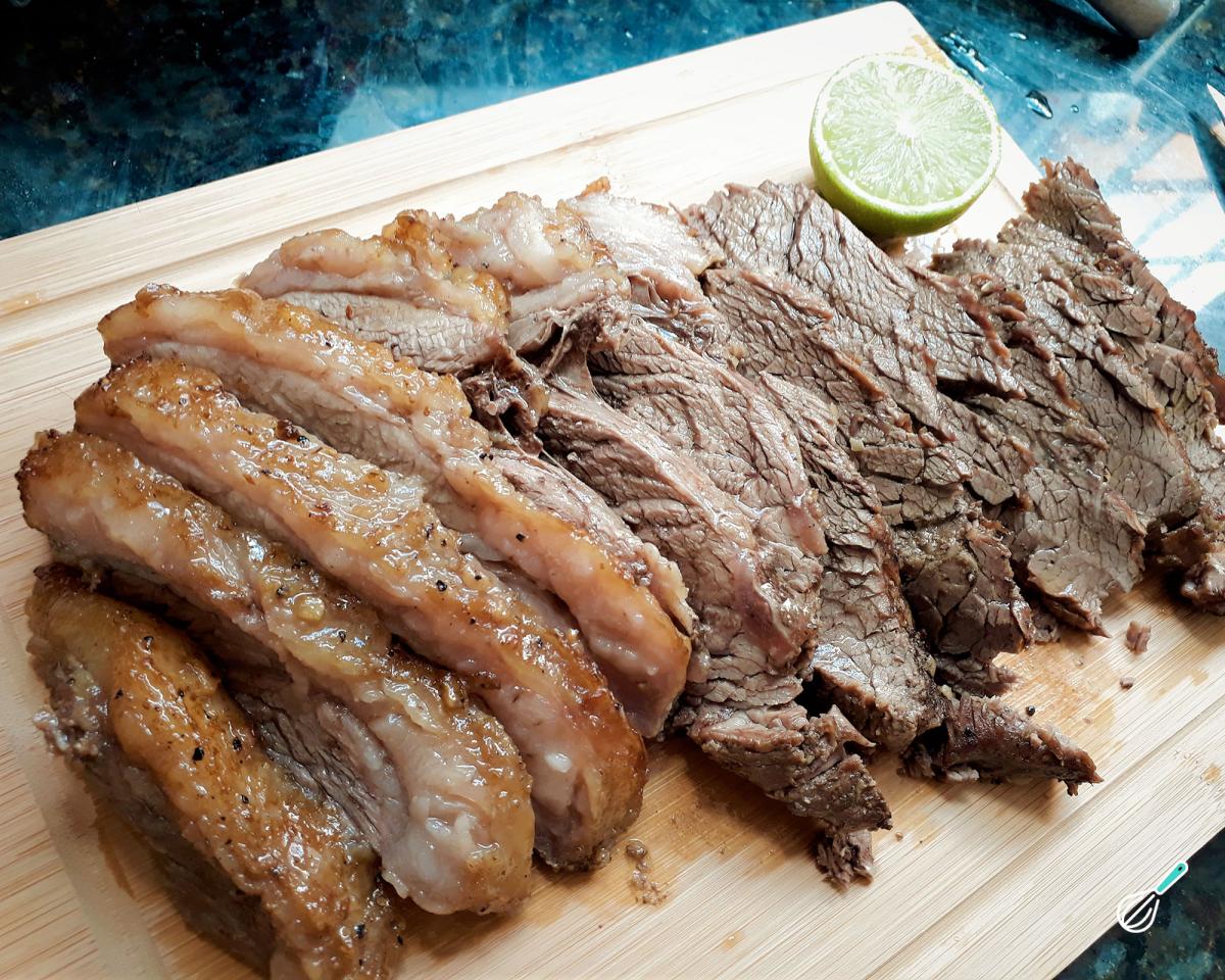 Receita de Fraldinha assada no forno com manteiga