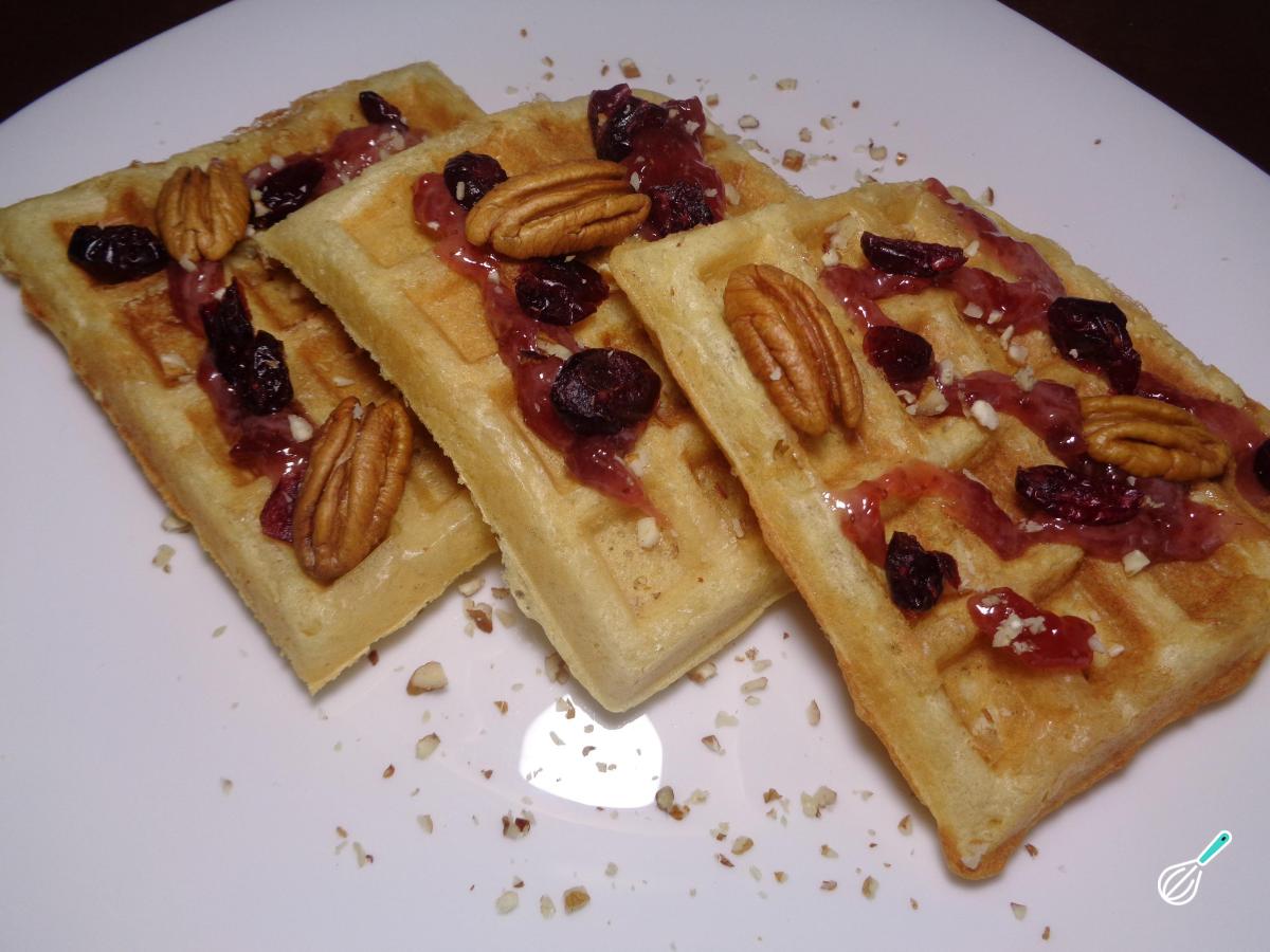 Receita de Waffle sem glúten