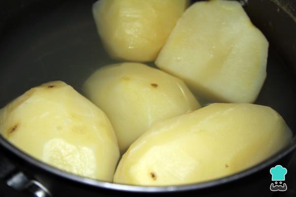 Receita de Bacalhau de Natal - Passo 2