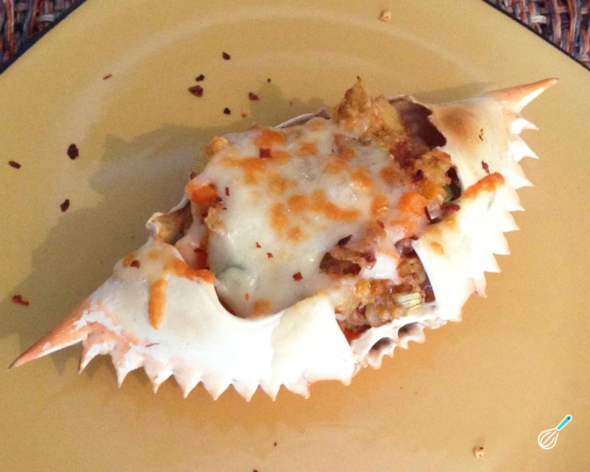 Receita de Casquinha de siri no forno