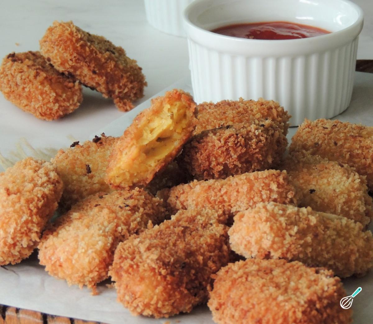 Receita de Nuggets de milho
