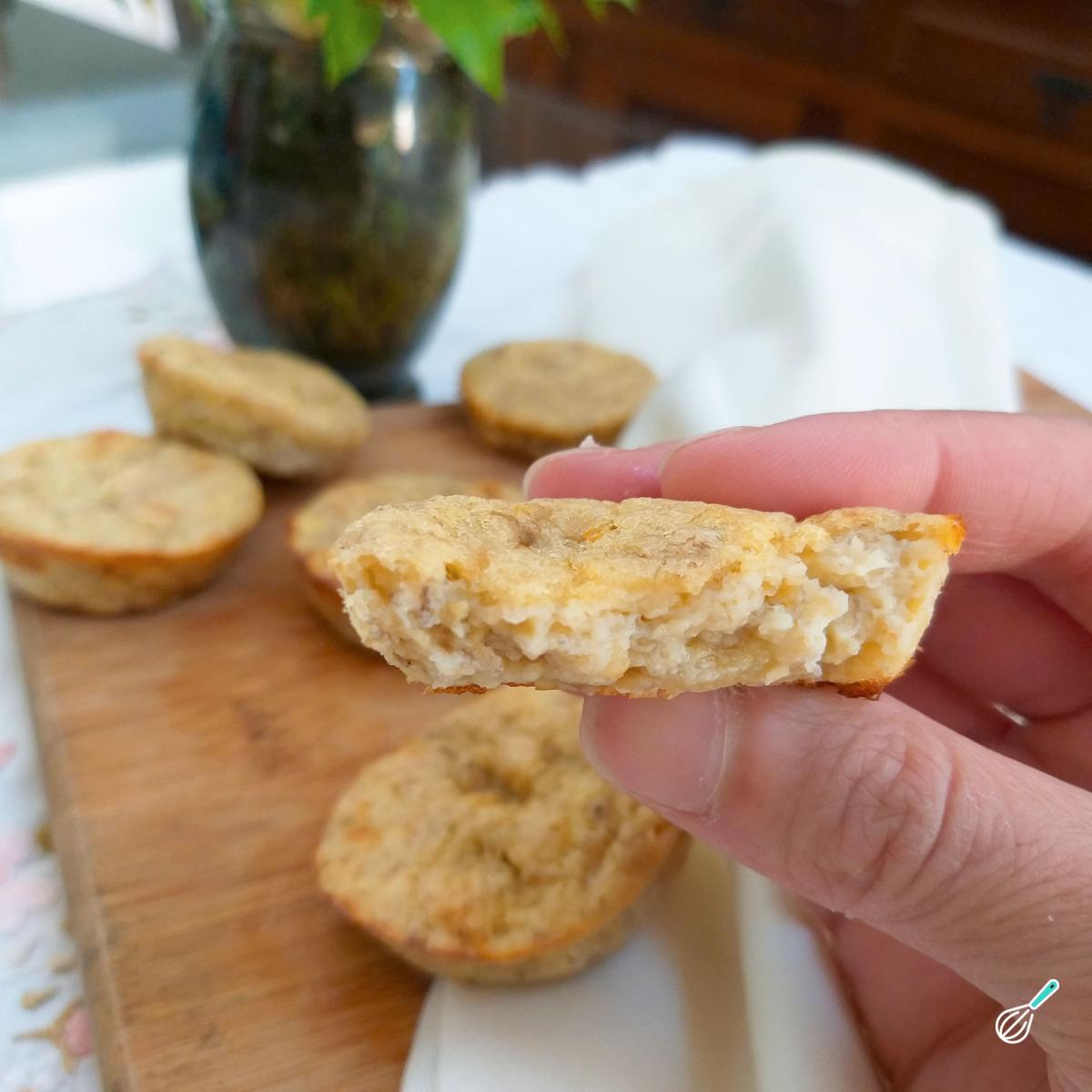 Receita de Muffin low carb doce