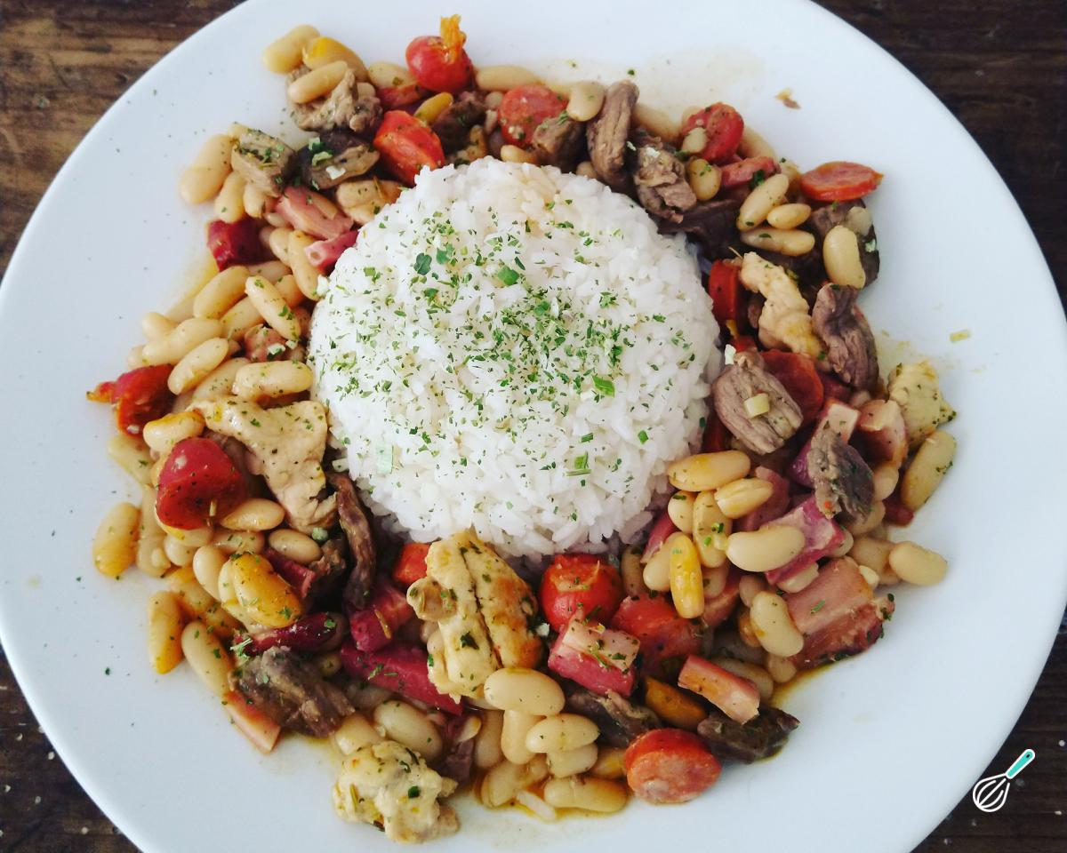 Receita de Cassoulet de feijão branco